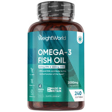Omega-3 Fiskeolie 2000mg