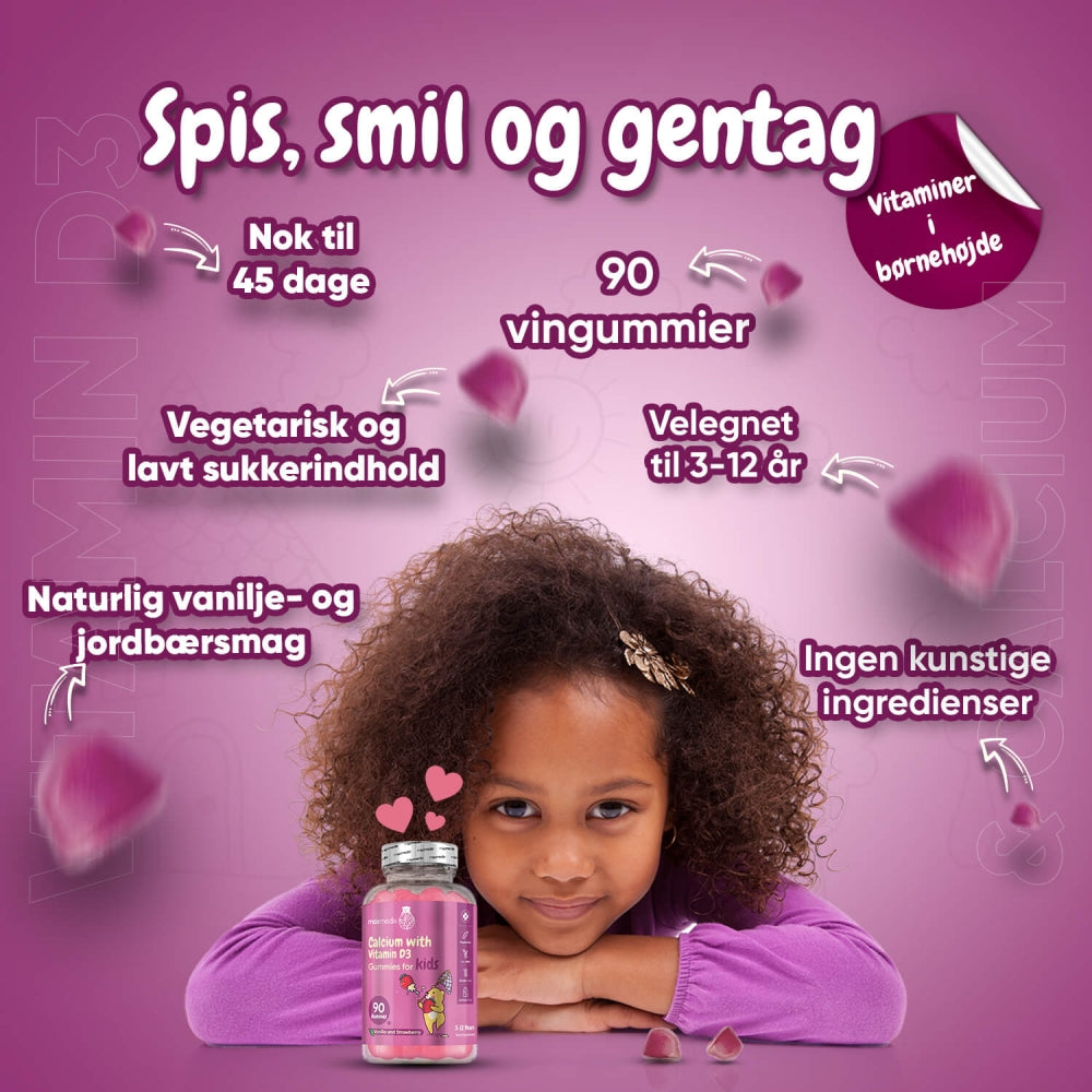 Kalk + D3-vitamin til børn