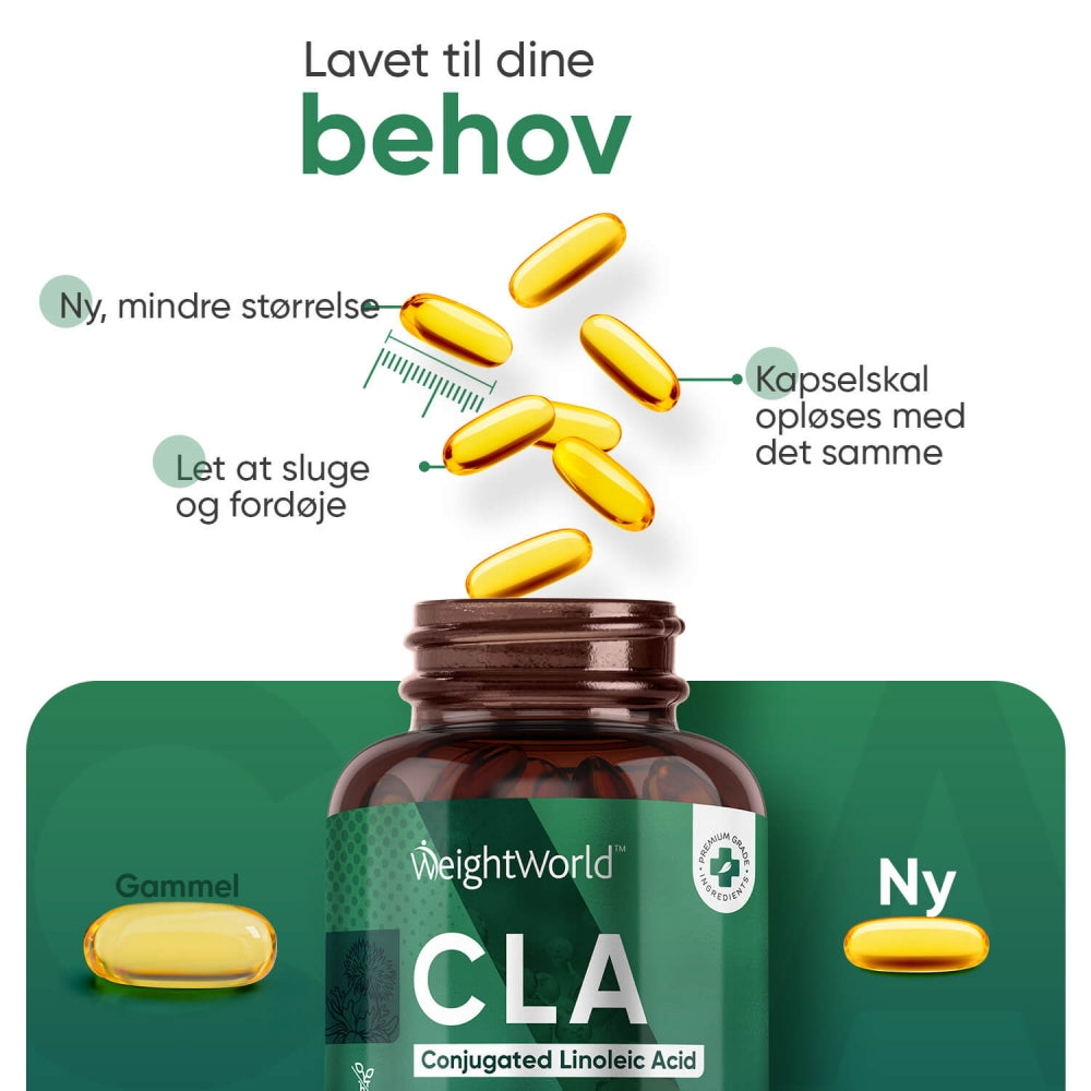 CLA (konjugeret linolsyre) 3000 mg