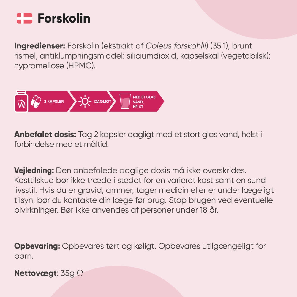 Forskolin 1000 mg