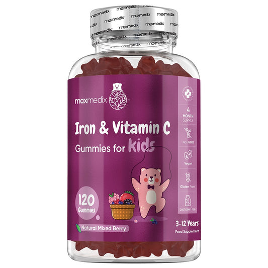 Jern + C-vitamin-vingummier til børn