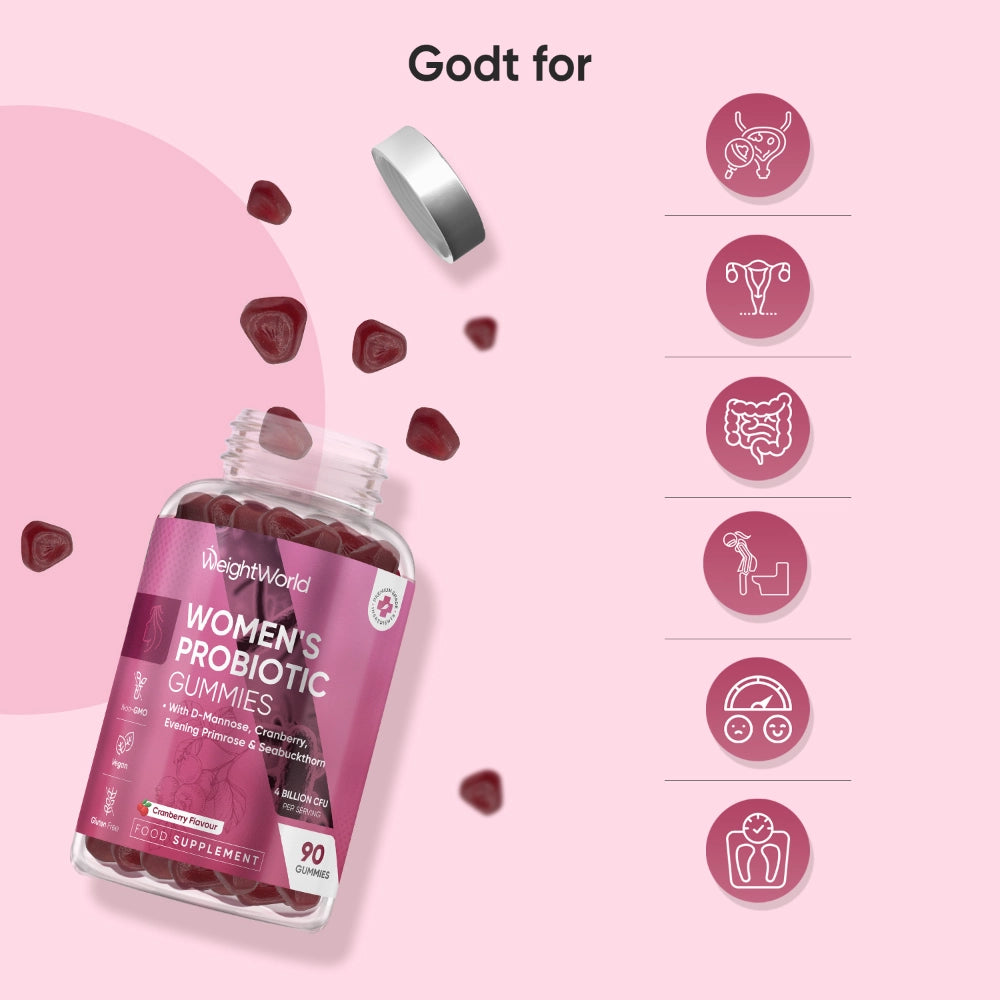 Probiotika Gummies til Kvinder