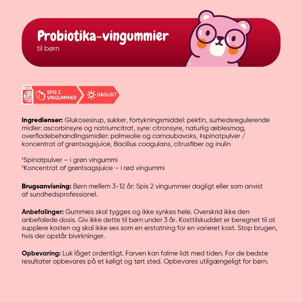 Probiotika Gummies til Børn