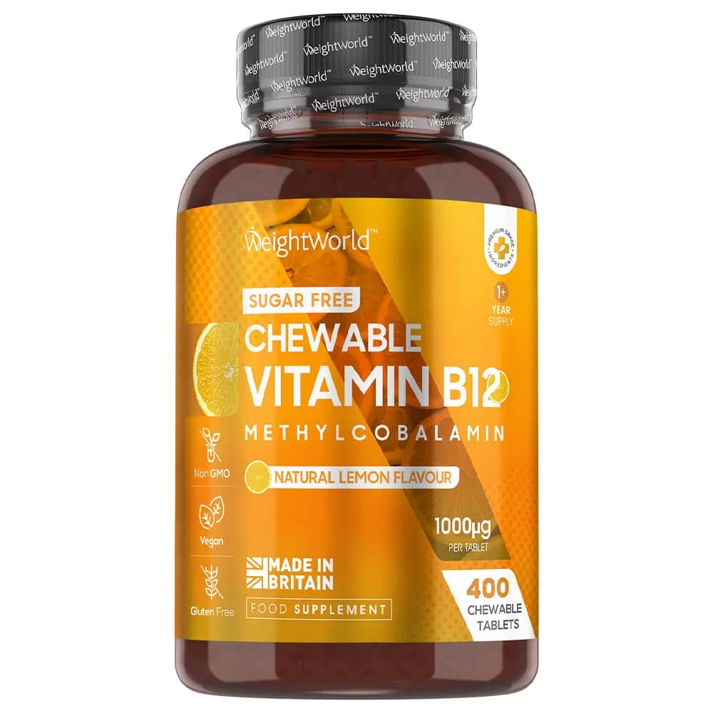 B12-Vitamin Tyggetabletter 1000 mcg