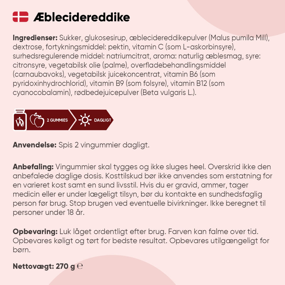 Æblecidereddike-vingummier