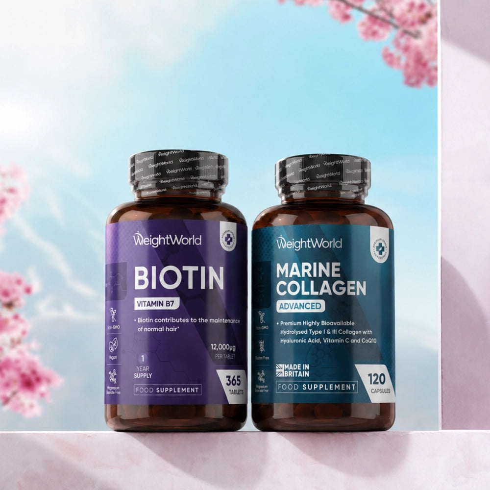 Skønhedspakke med kollagen og biotin