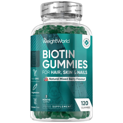 Biotin Vingummier 5000 mcg