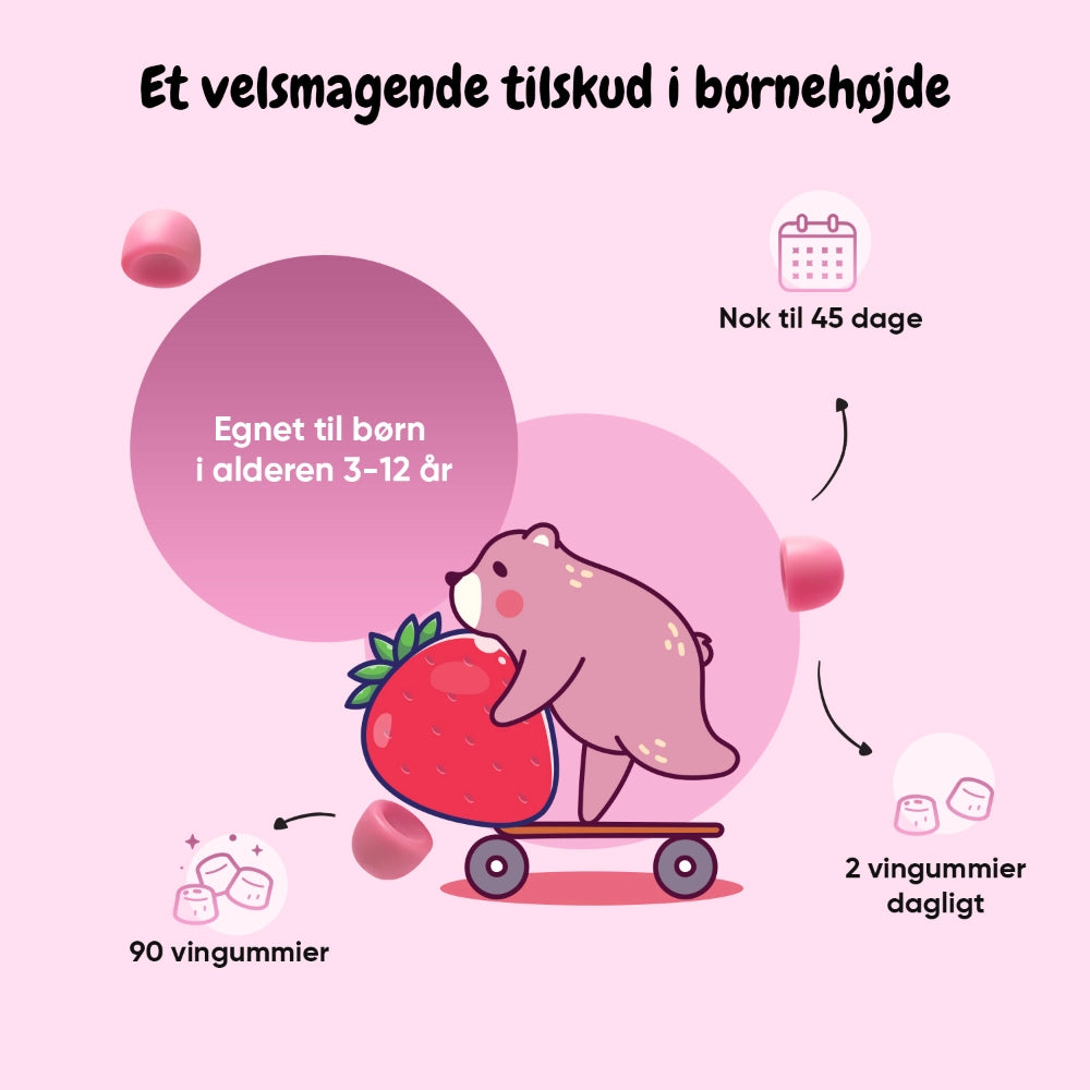 Kalk + D3-vitamin til børn