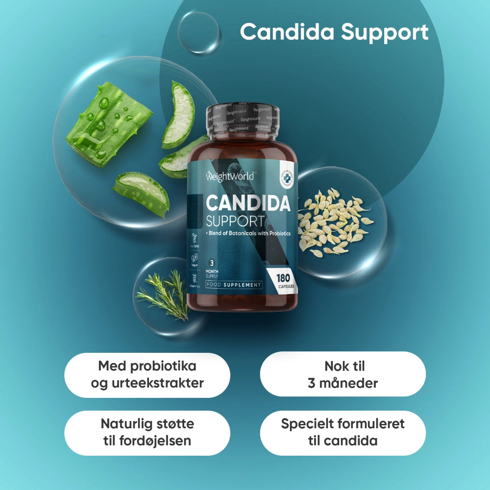 Candida Support med Probiotika
