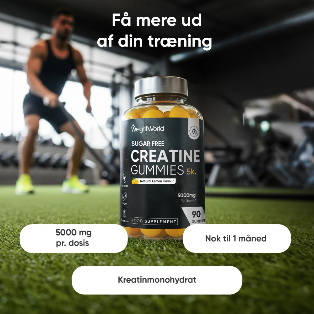 Kreatin Vingummier 5000 mg
