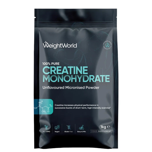 Mikroniseret kreatinpulver (monohydrat)
