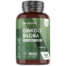 Ginkgo biloba + ginseng 6600 mg