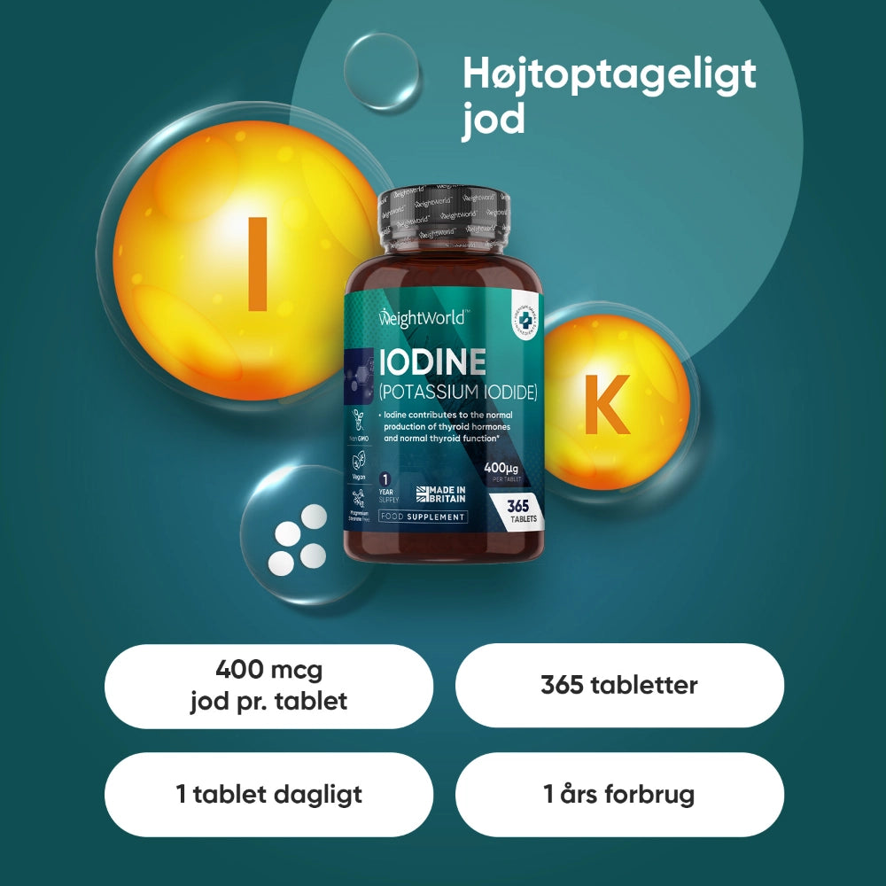 Jodtabletter 400 mcg