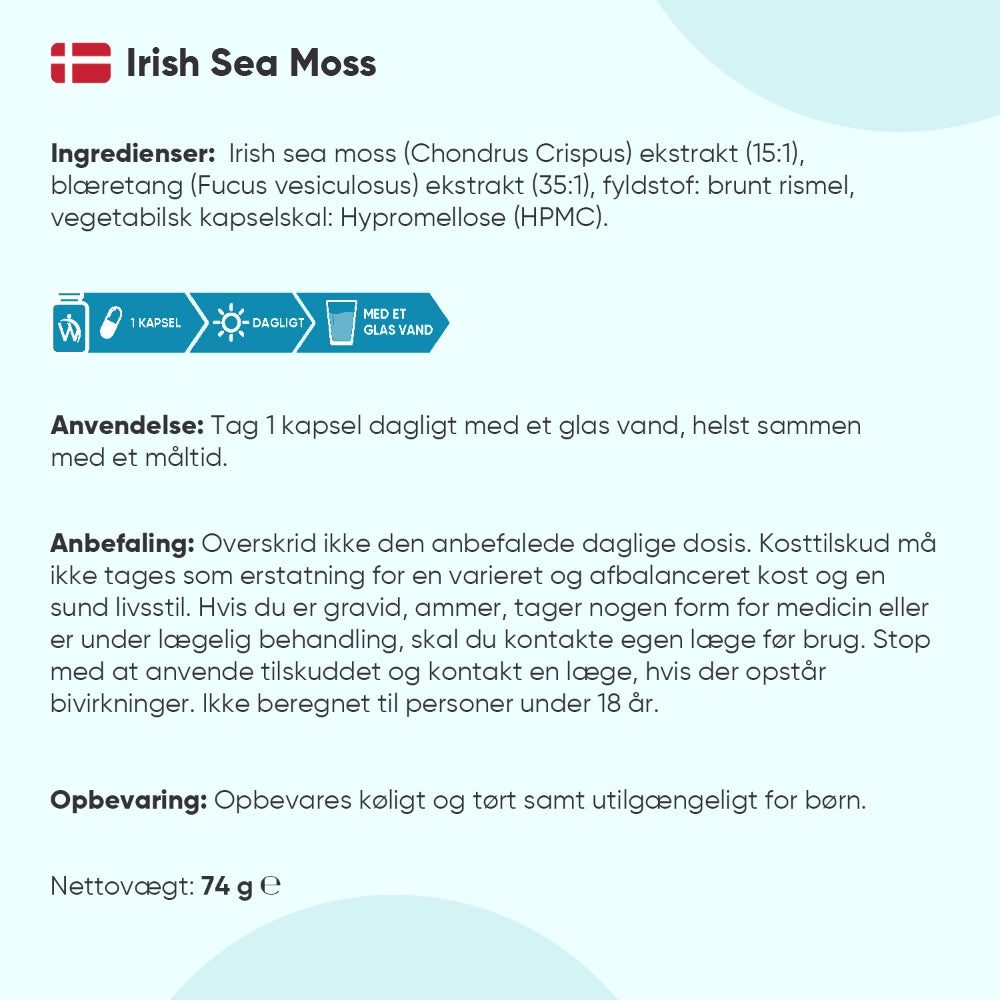 Irish Sea Moss 4640mg
