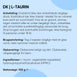 L-taurin aminosyre 1000 mg