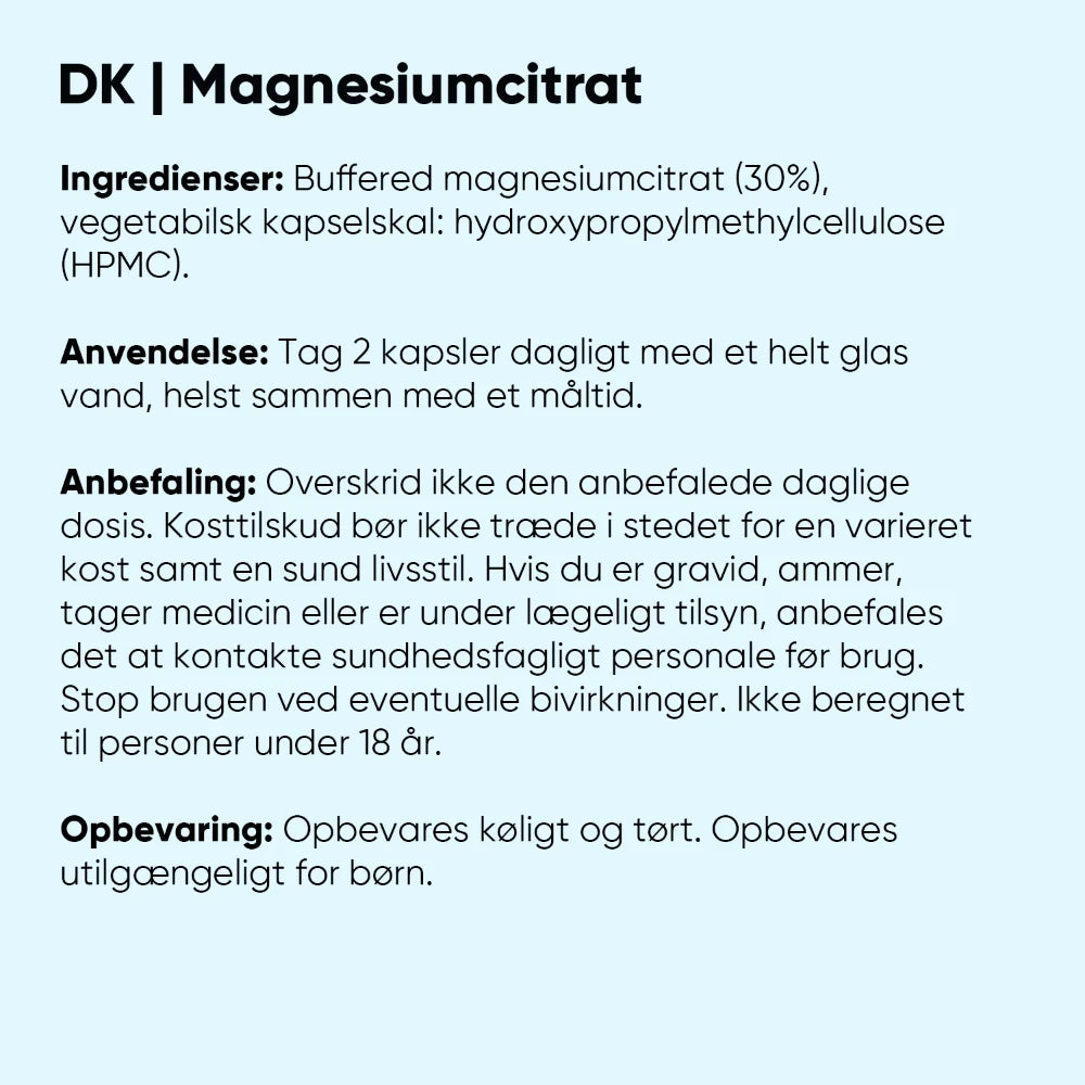 Magnesiumcitrat 444 mg