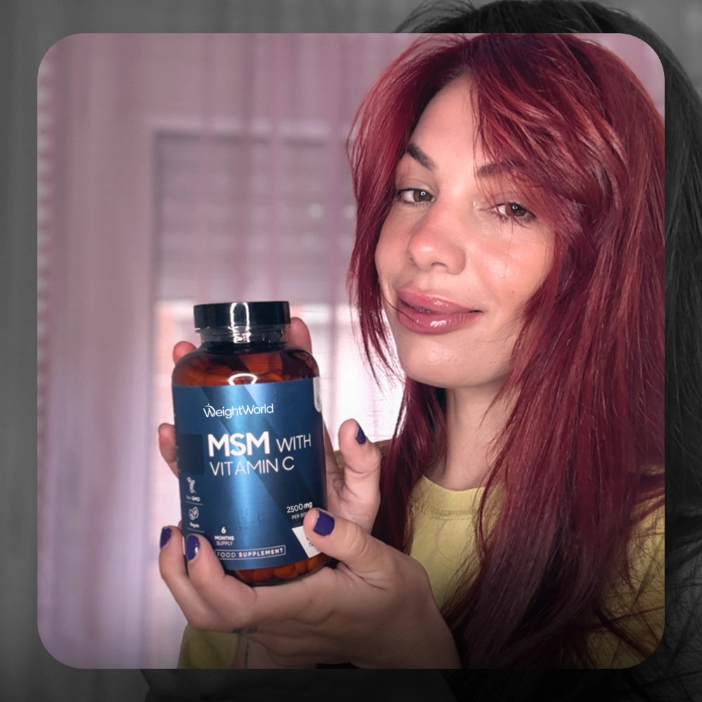 MSM med C-vitamin 2500 mg