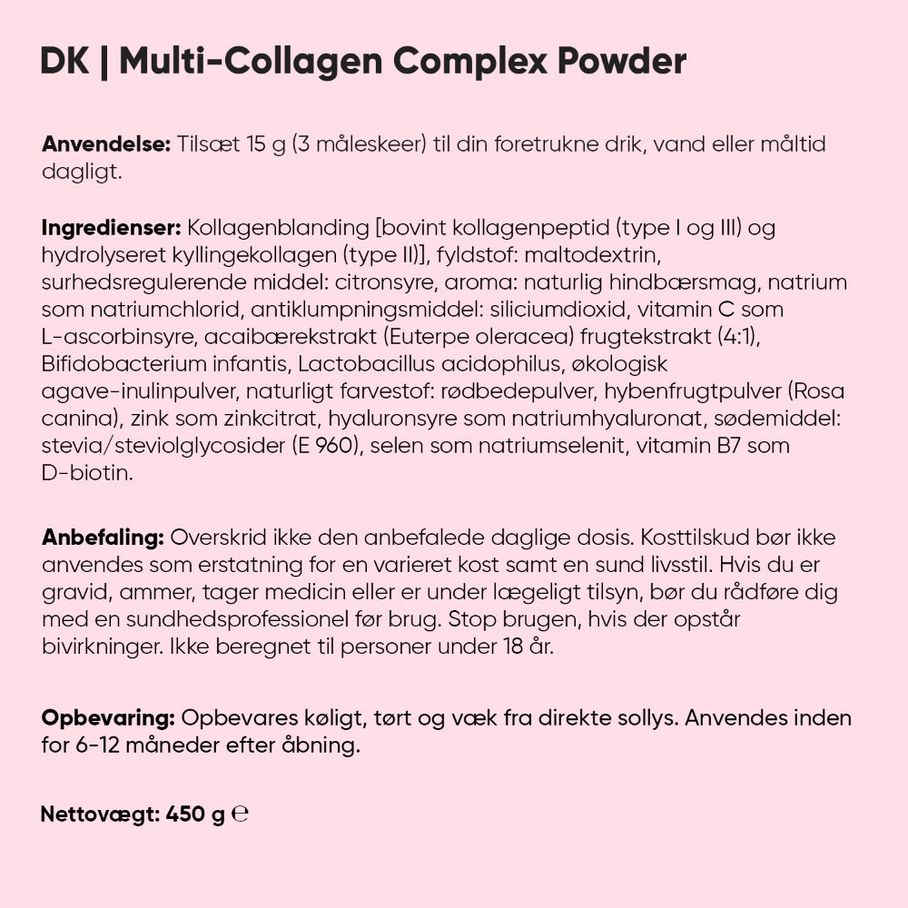 Multi-Kollagenpulver Complex