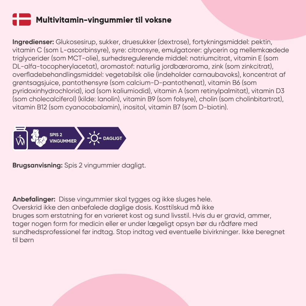 Multivitamin Vingummier