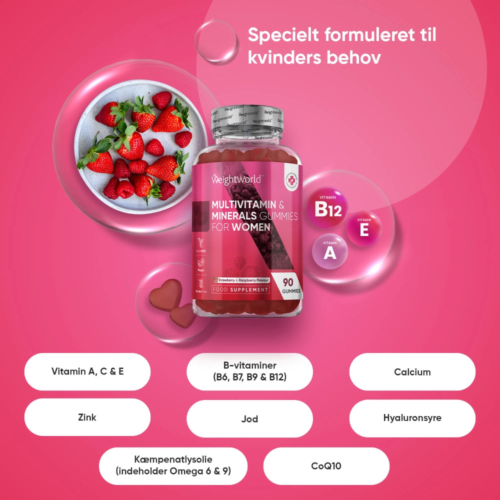 Multivitamin Vingummier til kvinder