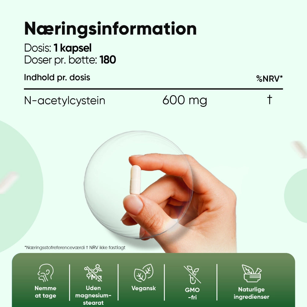 NAC (cystein) 600 mg