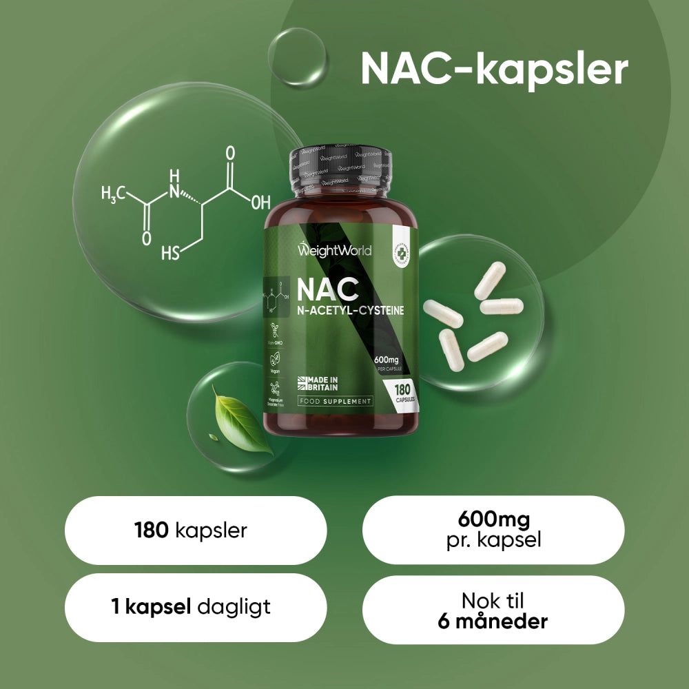 NAC (cystein) 600 mg