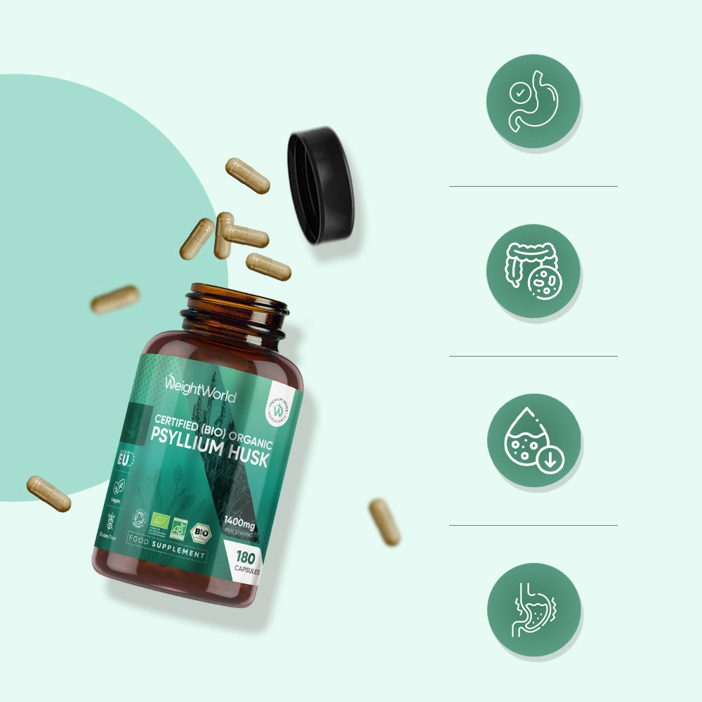 Økologiske Loppefrøskaller 1400mg
