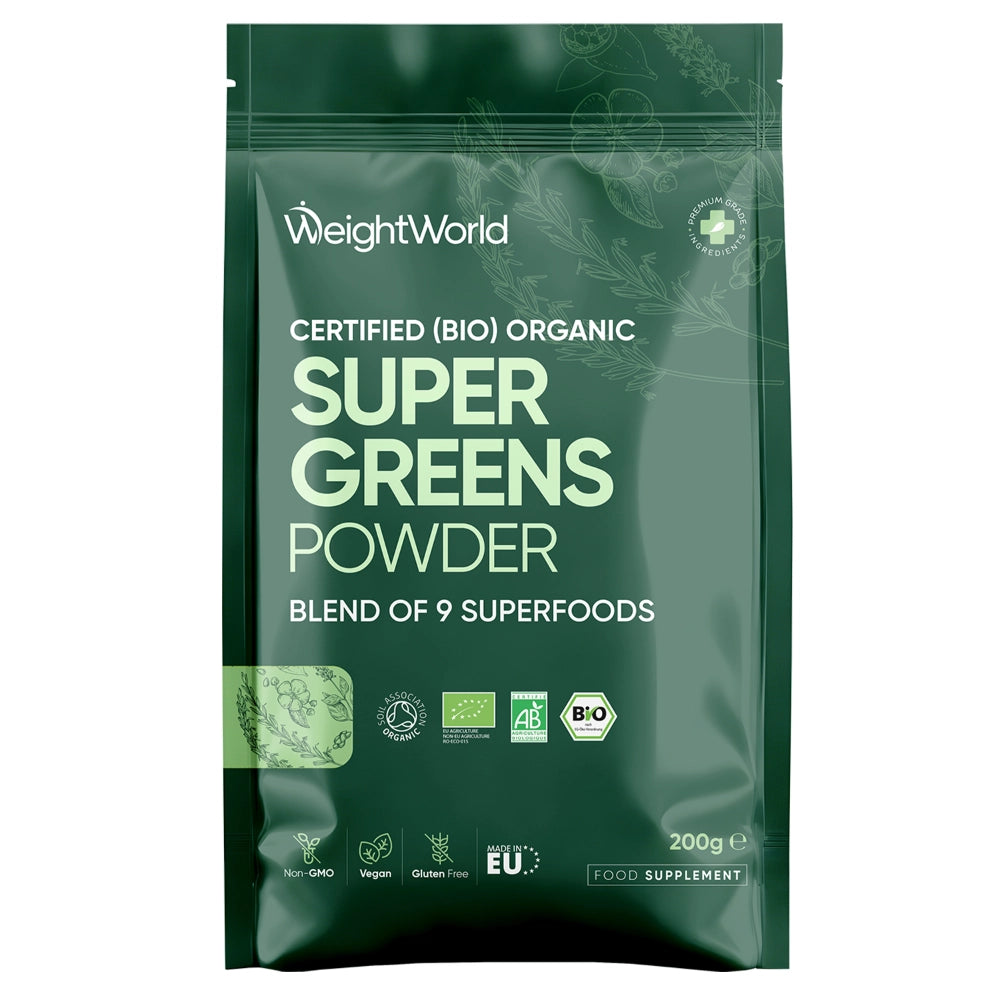 Økologisk Super Greens Pulver
