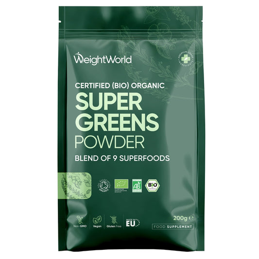 Økologisk Super Greens Pulver