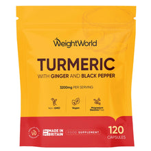 Gurkemeje m. ingefær og sort peber 3200mg