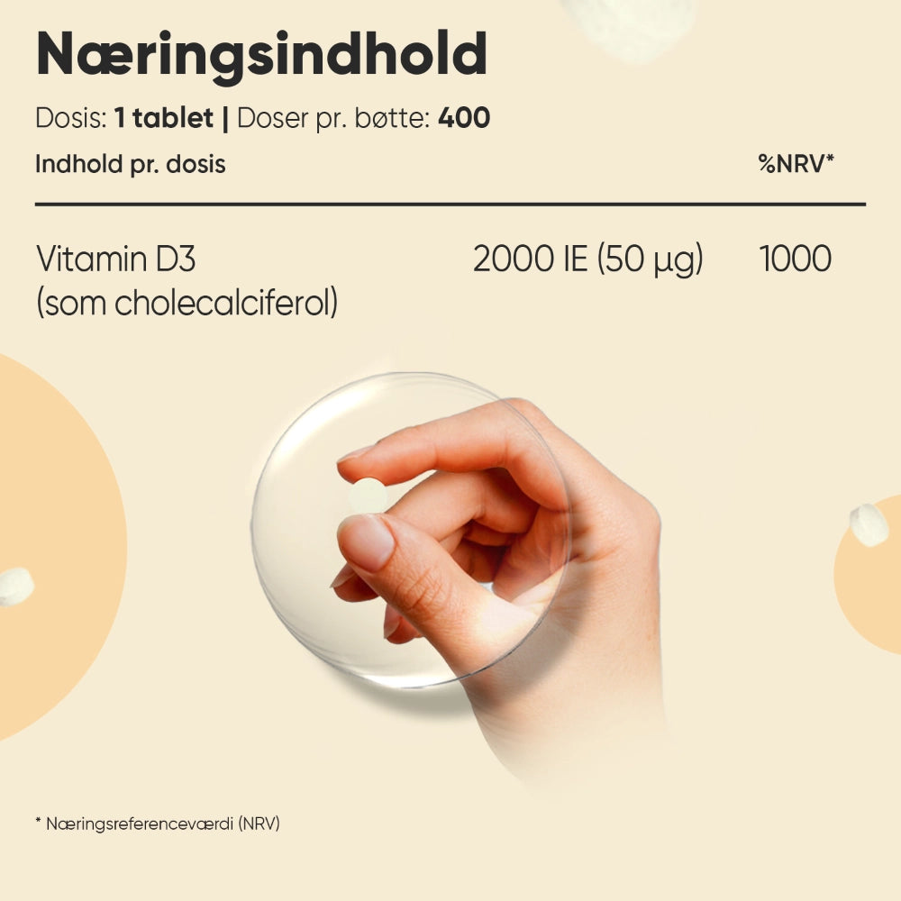 D3-Vitamin 2000IU (50 mcg)