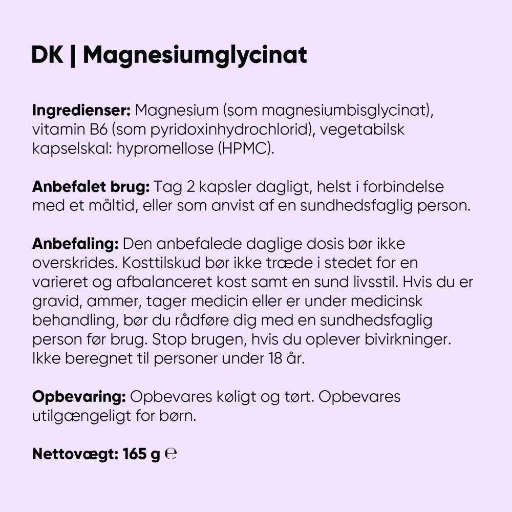 Magnesiumglycinat 1422 mg