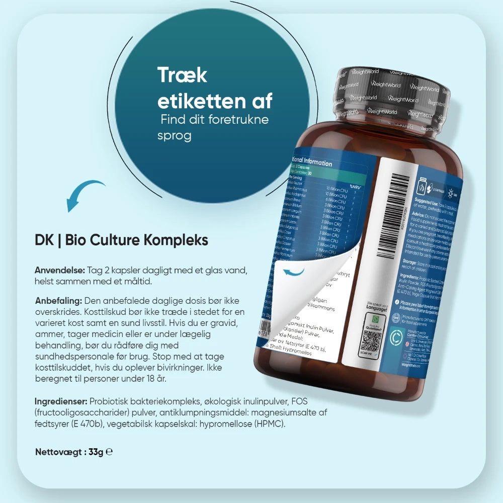 Bio Culture med Probiotika