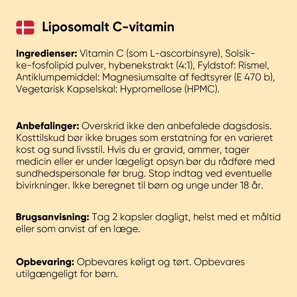 Liposomal C-Vitamin 1000 mg