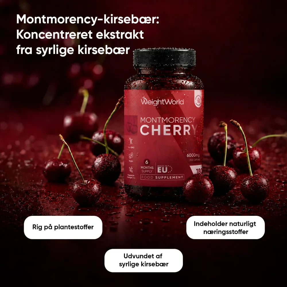 Montmorency surkirsebær 6000 mg