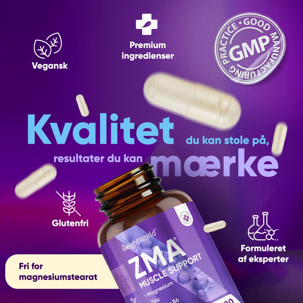 WeightWorld ZMA-kapsler